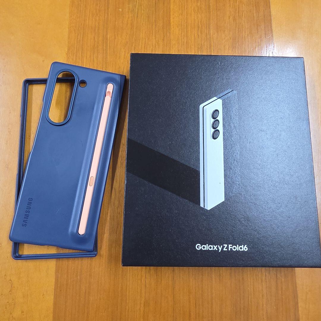 日本版SIMフリー Galaxy Z Fold6 ホワイト 256GB ケース付 Galaxy Z Fold6 SM-F956Q 12G+256G SIMフリー [ホワイト] : らいぶshop