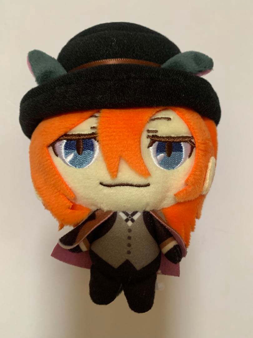 文豪ストレイドックス【ナンジャタウン】 ねこぬいバッジ ぬいぐるみ