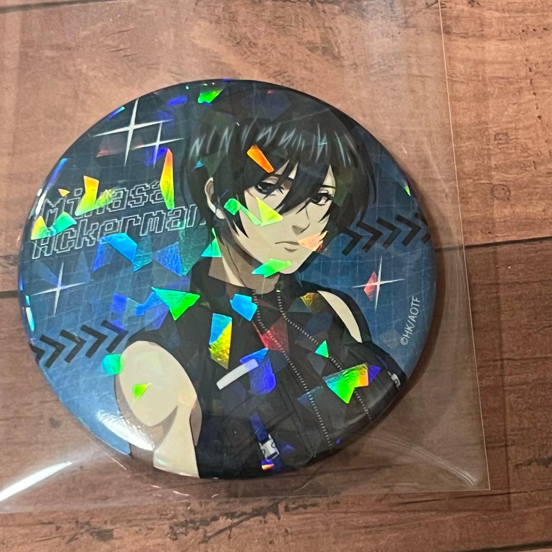 進撃の巨人 ミカサ 缶バッジ サイバーパンク - メルカリ