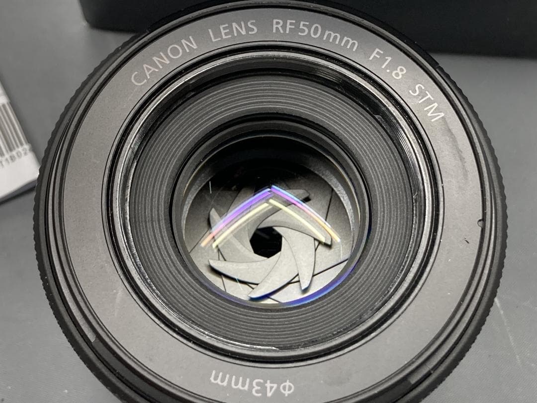 Cannon レンズ RF 50mm F1.8 STM 未使用品 キヤノン（Canon） CANON RF50mm F1.8 STM 単焦点レンズ【新品・並行