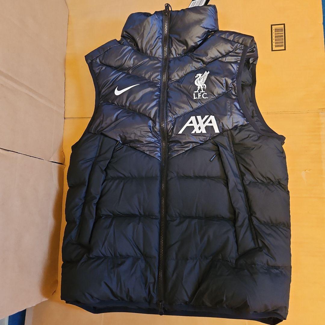 ナイキ リバプールFC メンズ ブラック・ダウンベスト 海外Mサイズ 未