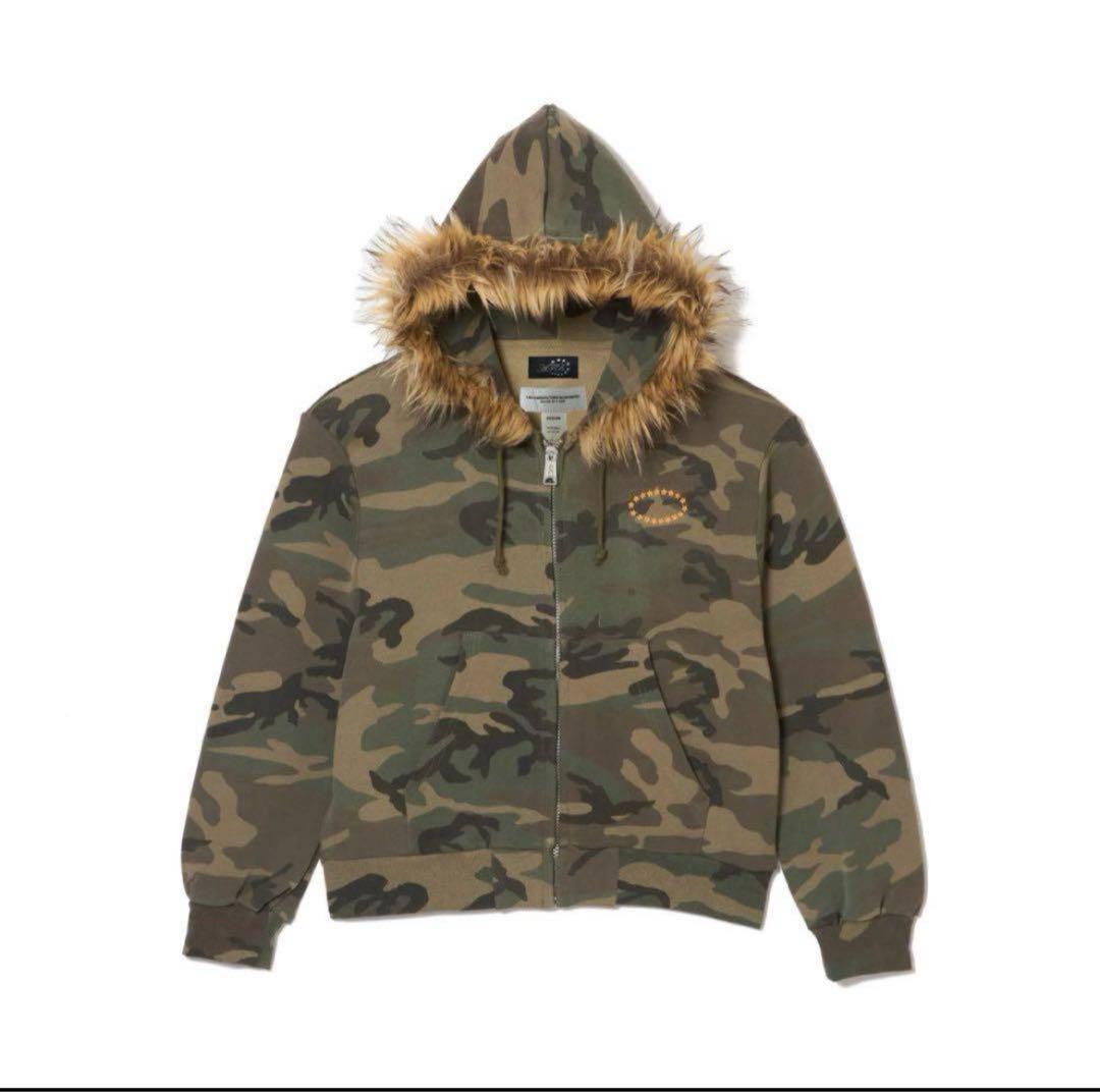 AFB fur ファー ジップパーカー Y2K Mサイズ - メルカリ