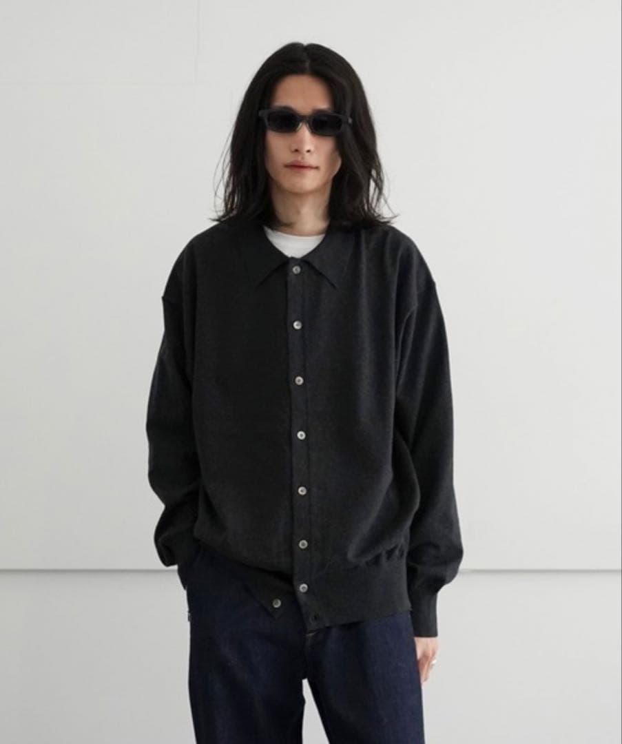 crepuscule Knit Shirt L/S ニットカーディガン crepuscule / Moc Neck P/Oew – CASDAY / キャスデイ
