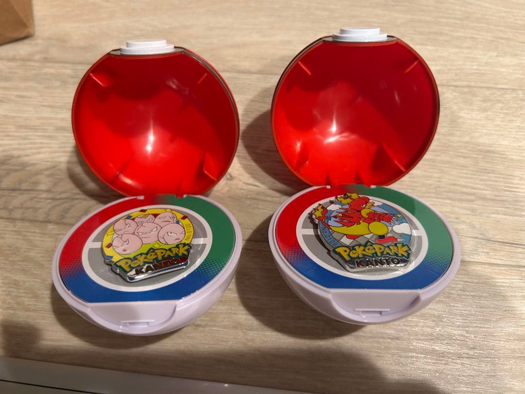 ポケパークカントー限定 ピンバッジ2個セット - メルカリ
