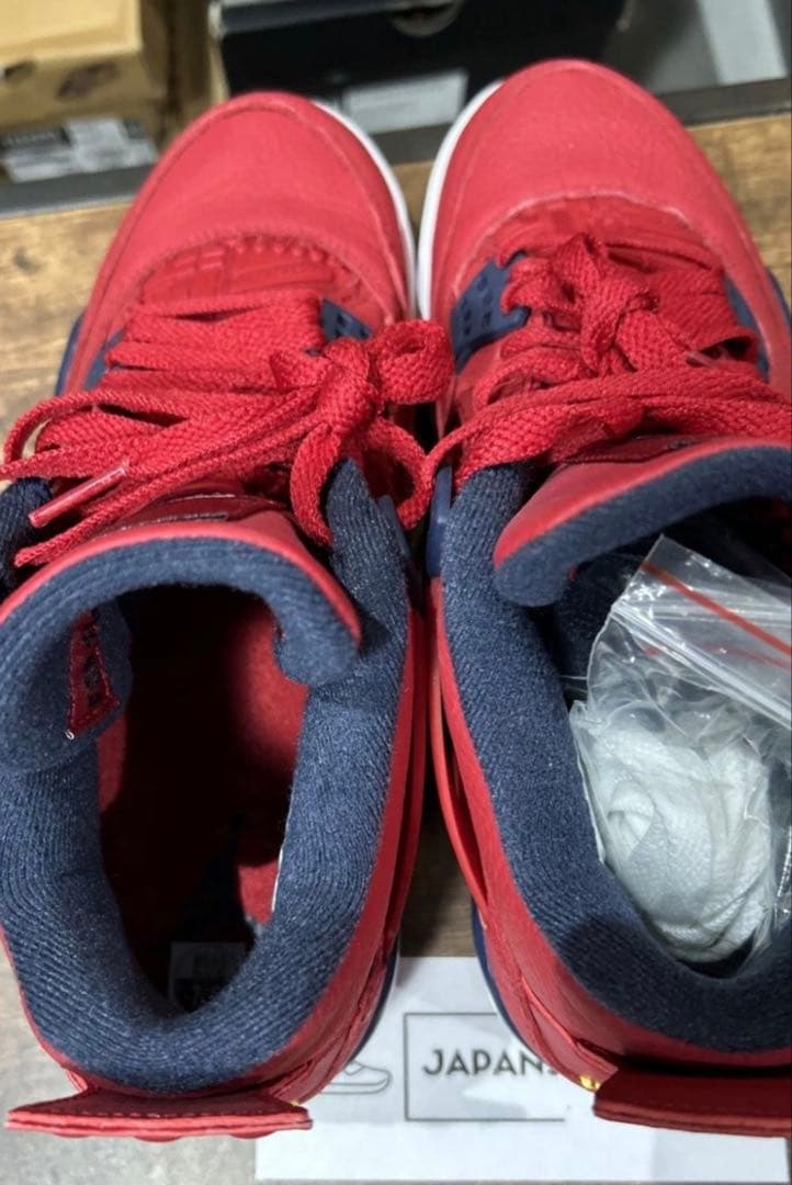 新品 最安値 Air Jordan 4 FIBA 25.5cm