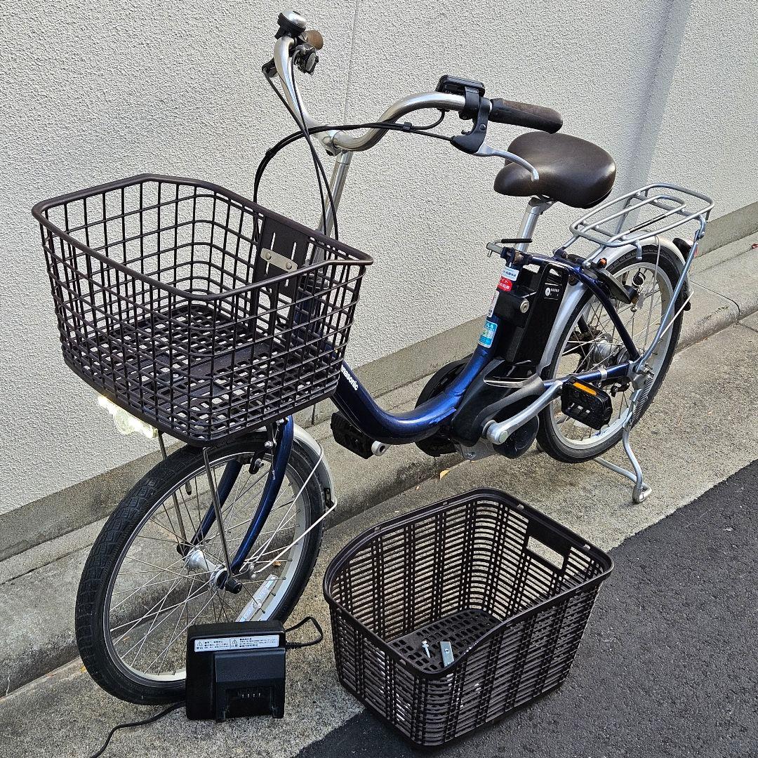 パナソニック♪ビビ♪20インチ♪ブルー♪12Ah5点灯♪小柄な女性もOK