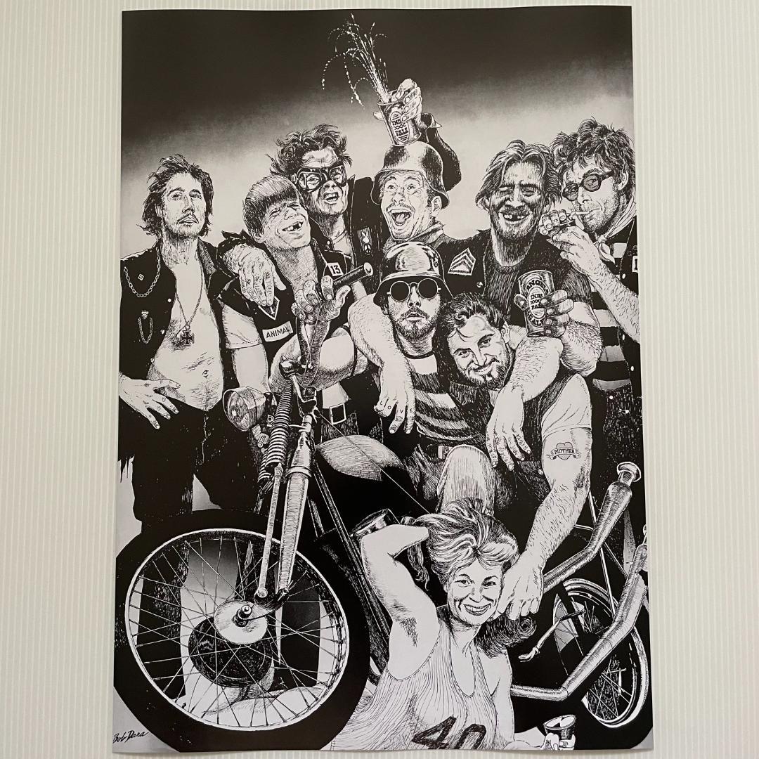 ポスター☆67 Hell's Angels ヘルズエンジェルス Bob Dara - メルカリ