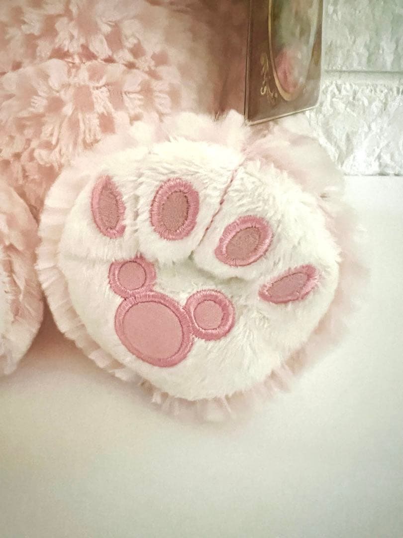 WDWディズニーベア プリンセスダッフィー ワッフルダッフィー ピンク