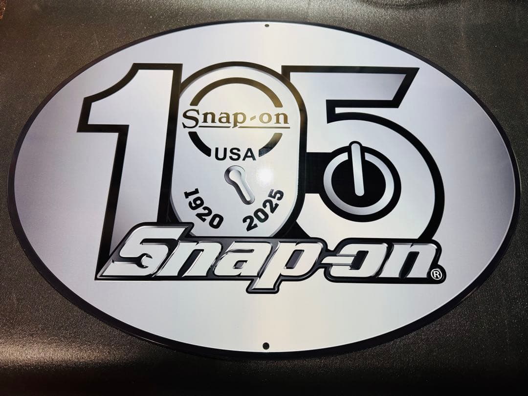 スナップオン 105周年限定サインボード - メルカリ
