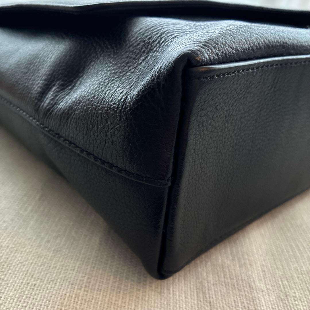 スーパーマン様専用】コーチ ブラックレザーメッセンジャーバッグ 未