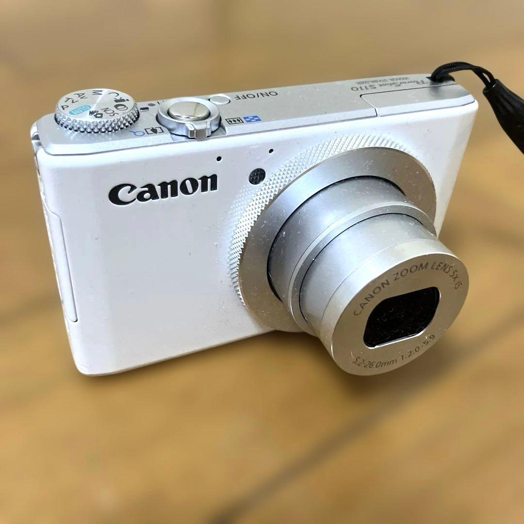 Canon PowerShot S110 ホワイト(ジャンク品) 訳あり】CANON PowerShot S110 ホワイト デジタルカメラ - メルカリ