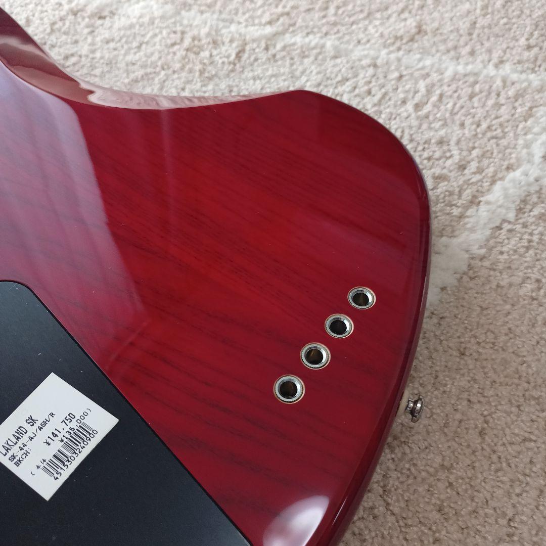 美品】LAKLAND ベース SK-44-AJ (Black Cherry) - メルカリ