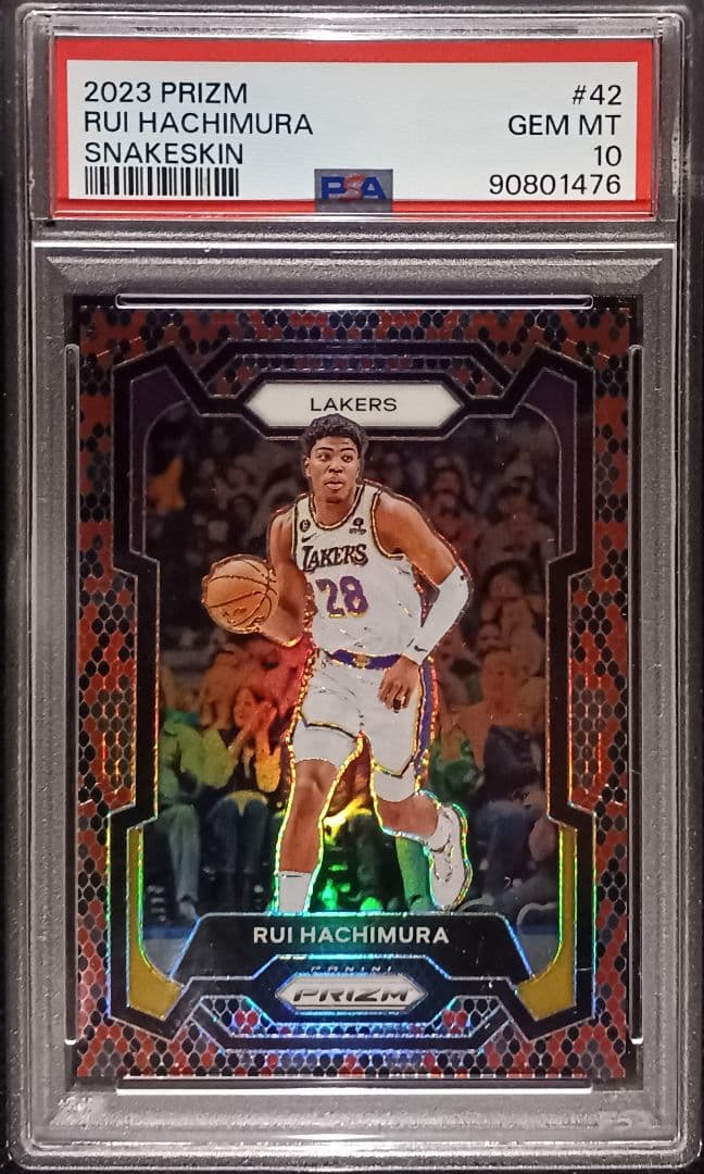 PSA10】Prizm Rui Hachimura Snakeskin 八村塁 - メルカリ