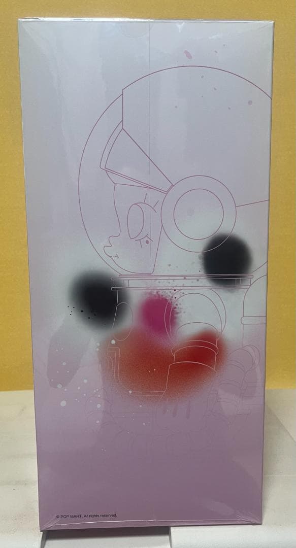 ポップマート メガスペースモリー 400% ジョン・バーガーマン シュリンク付