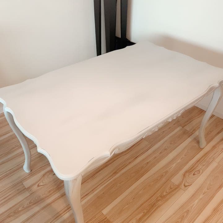 柏木工 ダイニングテーブル JG53XM 帆立脚 耳付面 オーク材 直接引取可