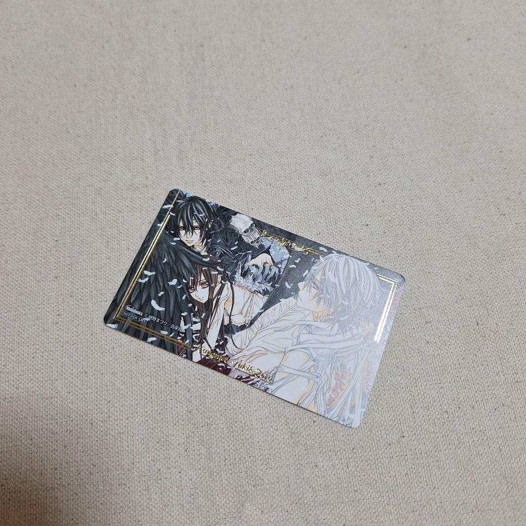 ヴァンパイア騎士 メロンブックス 漫画祭り 特典 箔押ミニイラスト