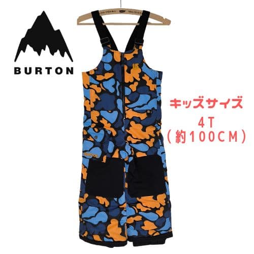 BURTON】 バートン キッズ スノーボードウェアー 4T サイズ100 - メルカリ