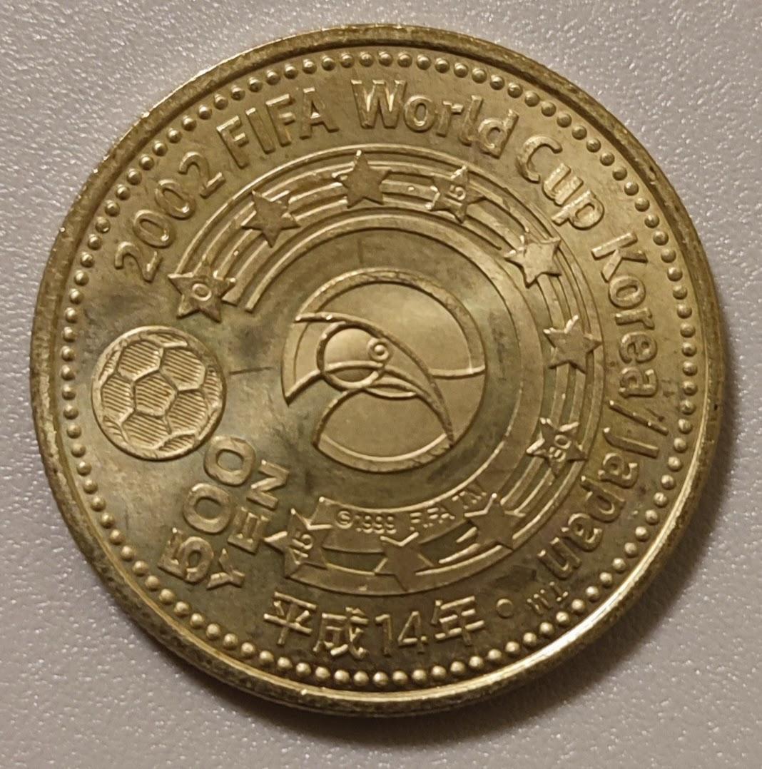 2002年FIFAワールドカップ 記念硬貨 日韓 サッカー - メルカリ