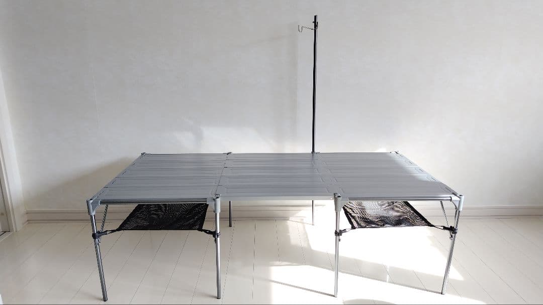 GUAPO アウトドアテーブル 2台＋‪連結天板 折りたたみ 廃番 - メルカリ‬