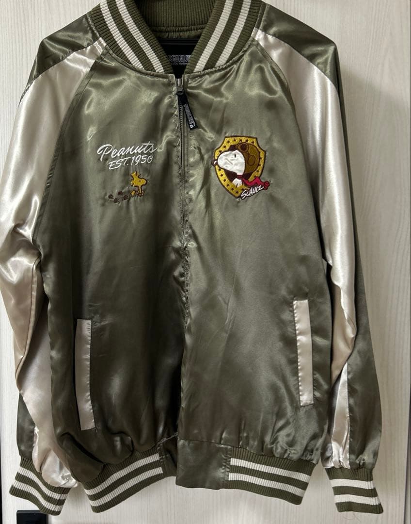 Peanuts Flying Ace スカジャン SNOOPY（スヌーピー） スカジャン メンズ レディース FLYING ACE