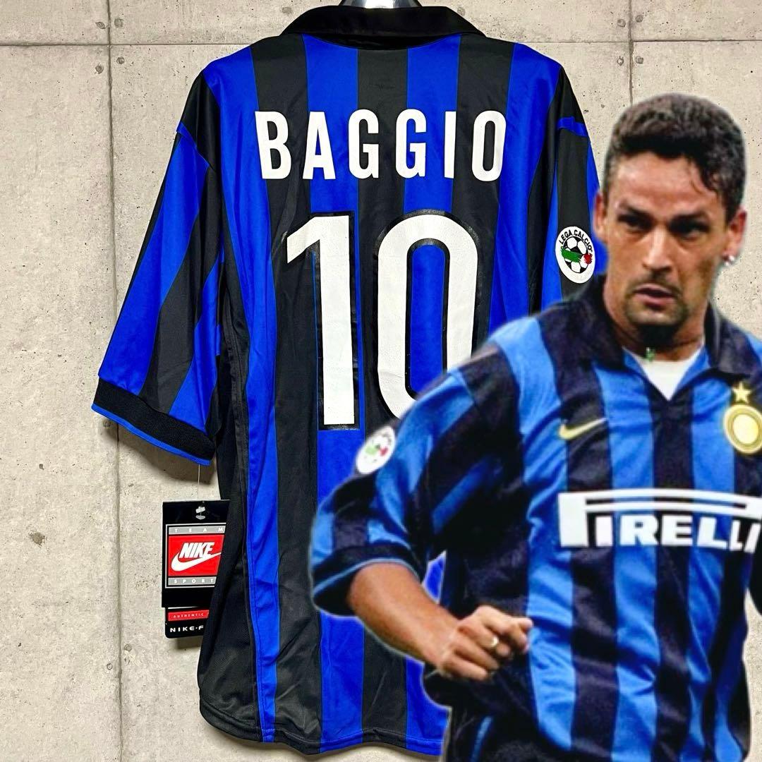新品/タグ付き】98/99 インテル・ミラノ ♯10 ロベルト・バッジョ【L