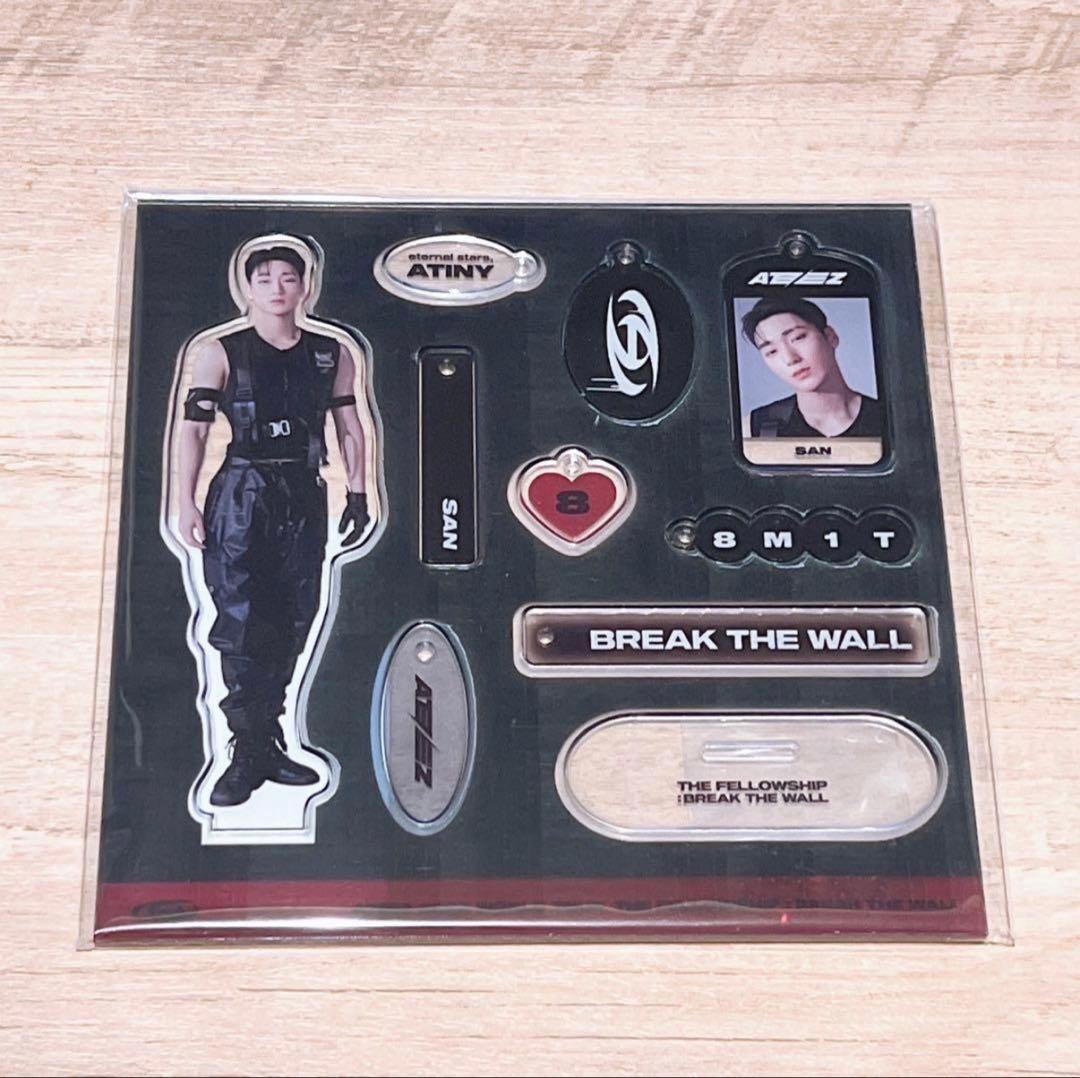 ATEEZ アクリルスタンド アクリルキーホルダー サン - メルカリ