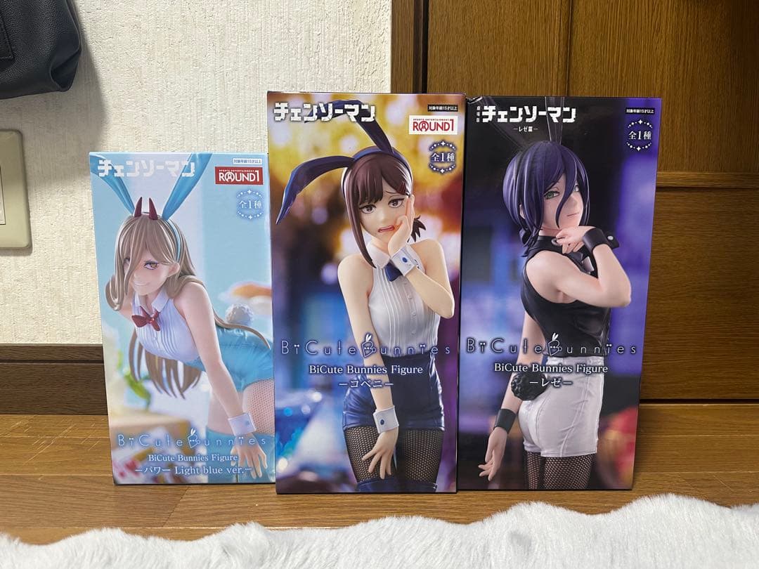 未開封 チェンソーマンBiCute Bunnies Figure 3個セット - メルカリ