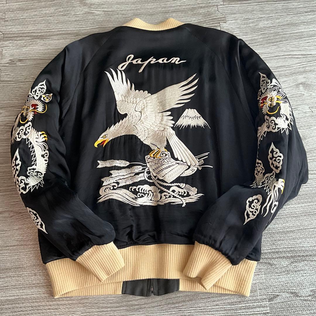 フェローズ スカジャン 匠 サイズL 兜 レア - メルカリ