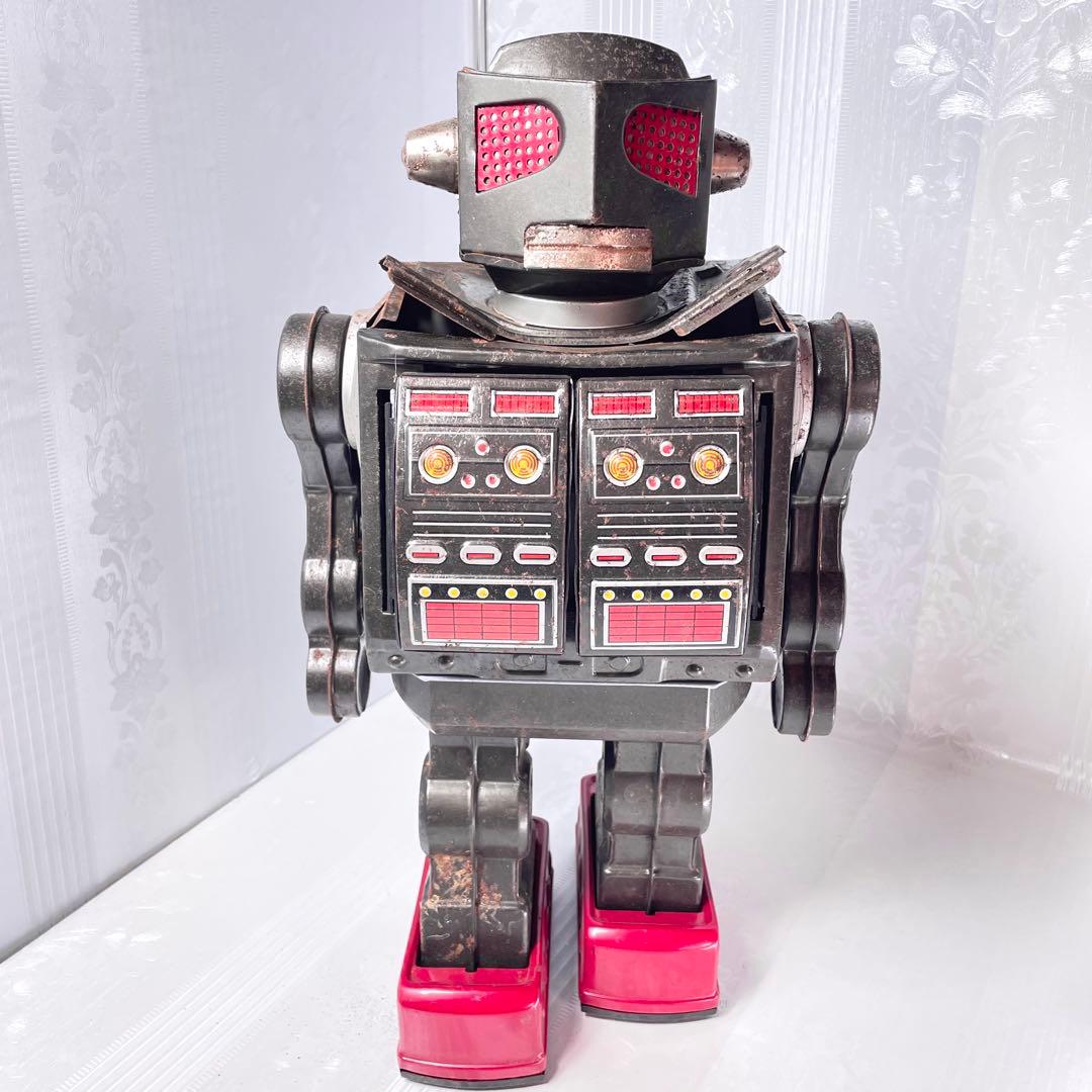 堀川玩具工業が製造した電動ブリキロボット スーパースペースジャイアント ブリキのおもちゃ | わらべ館 [童謡・唱歌とおもちゃのミュージアム]