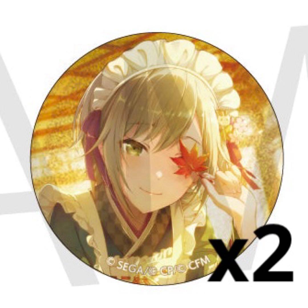 プロセカ グリッター缶バッジ 48C日野森志歩 - メルカリ