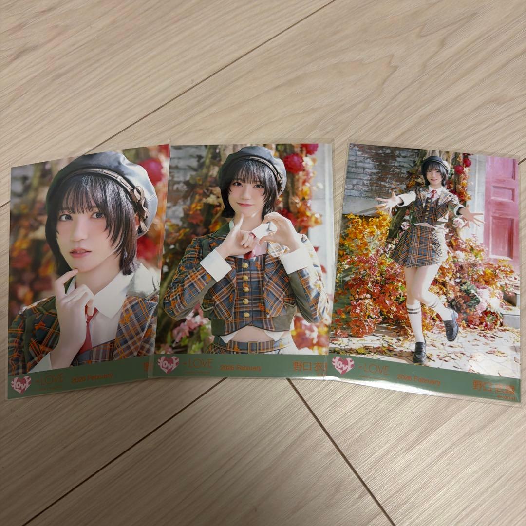 野口衣織 生写真 =LOVE イコラブ ラブソングに襲われる アザーカット