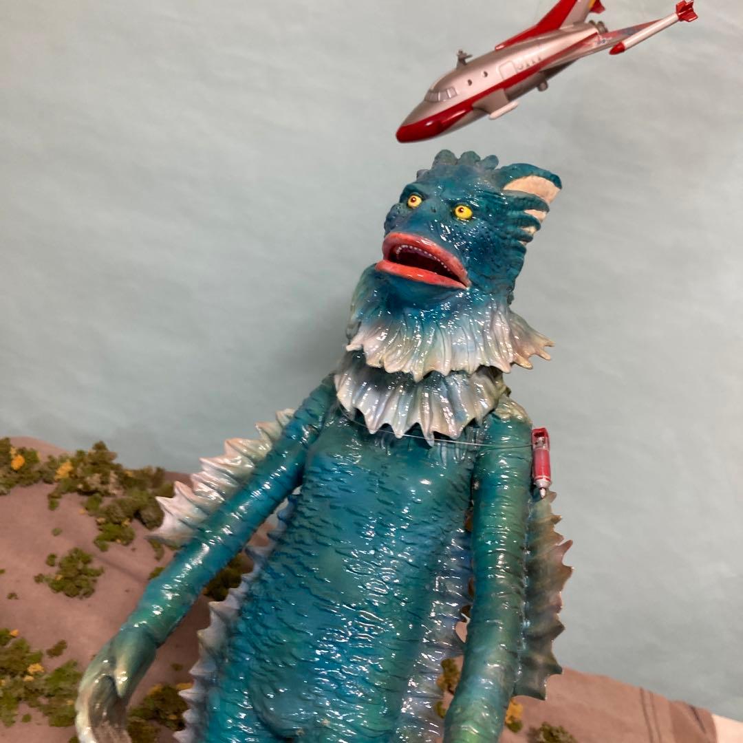 ビリケン商會 海底原人ラゴン　組み立て完成品　塗装済　カスタム品　レア