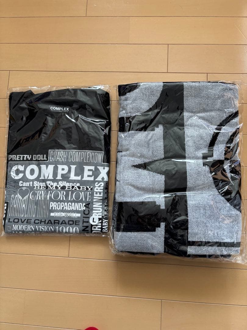 COMPLEX 日本一心　ビッグサイズタオルブランケット　TシャツLセット Amazon.co.jp: COMPLEX（コンプレックス）2024 日本一心 グッズ 吉川