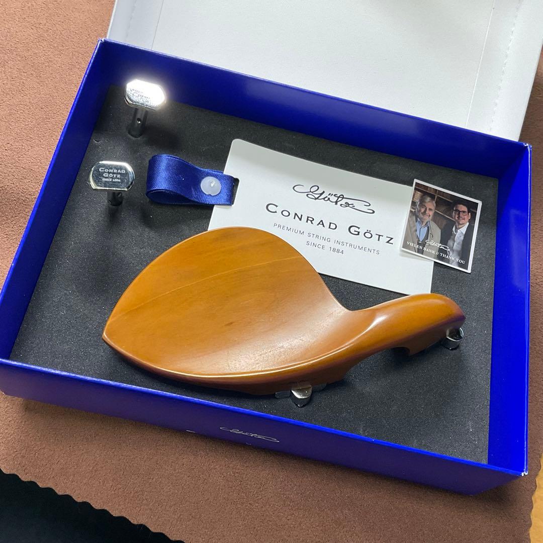 バイオリン 顎当て 柘植 コンラッド ゲッツ ストラド型 - メルカリ