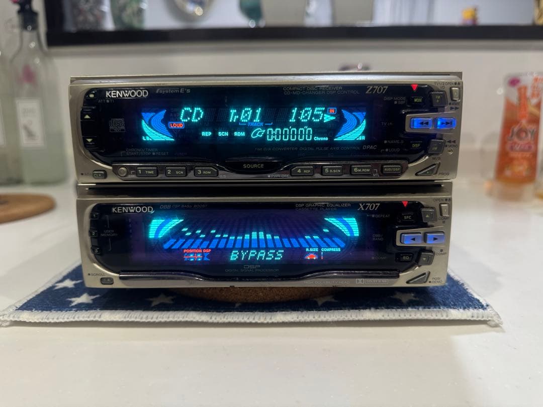 ジャンク）ケンウッド CD カセット ヘッドユニットZ707 X707 - メルカリ