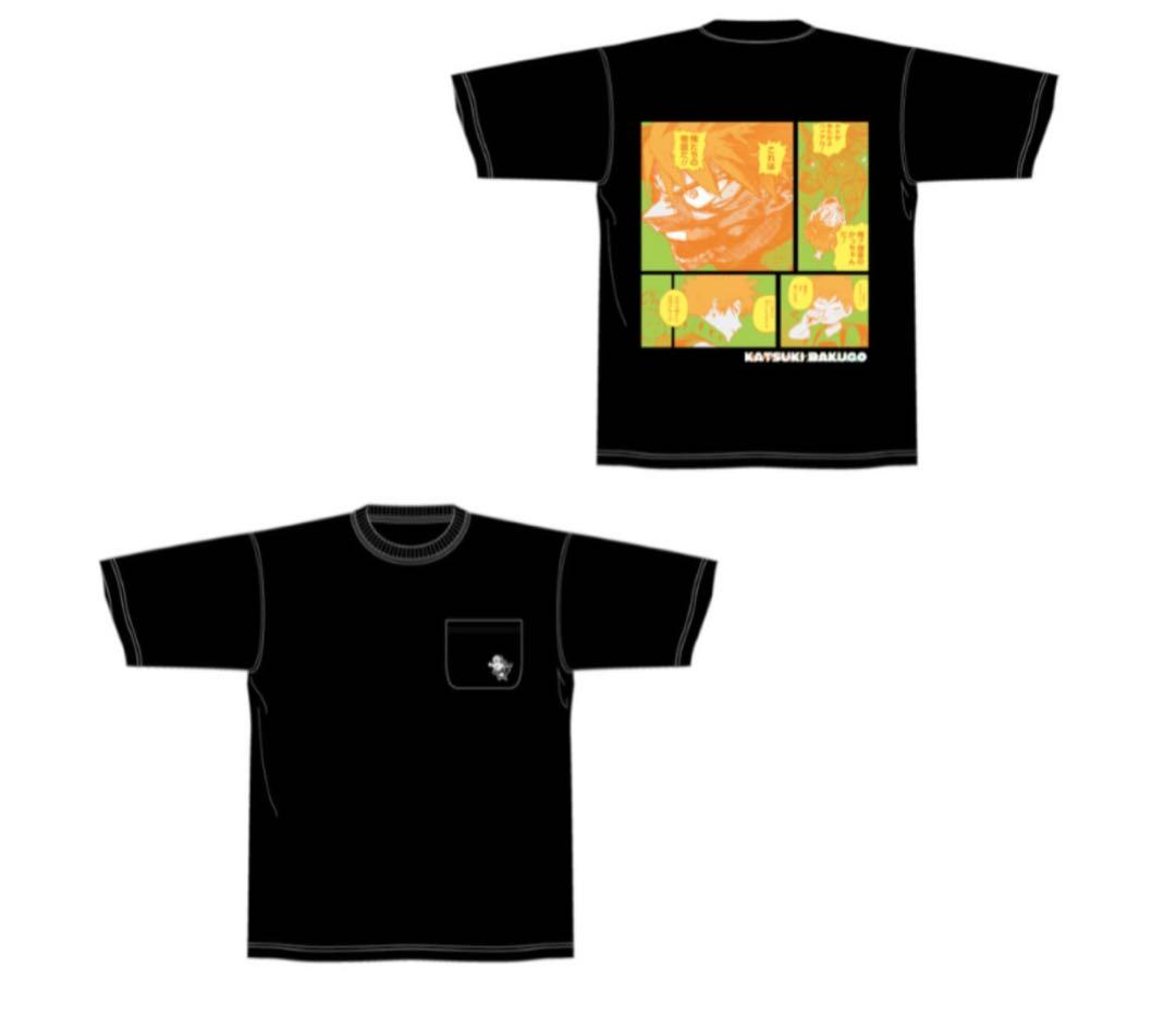 僕のヒーローアカデミア ビッグシルエットTシャツ”HEROES”爆豪勝己