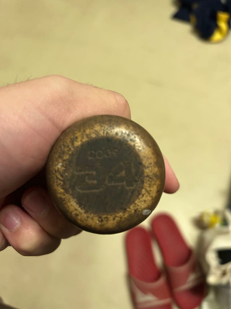 吉田正尚選手の折れたNPBバット - メルカリ