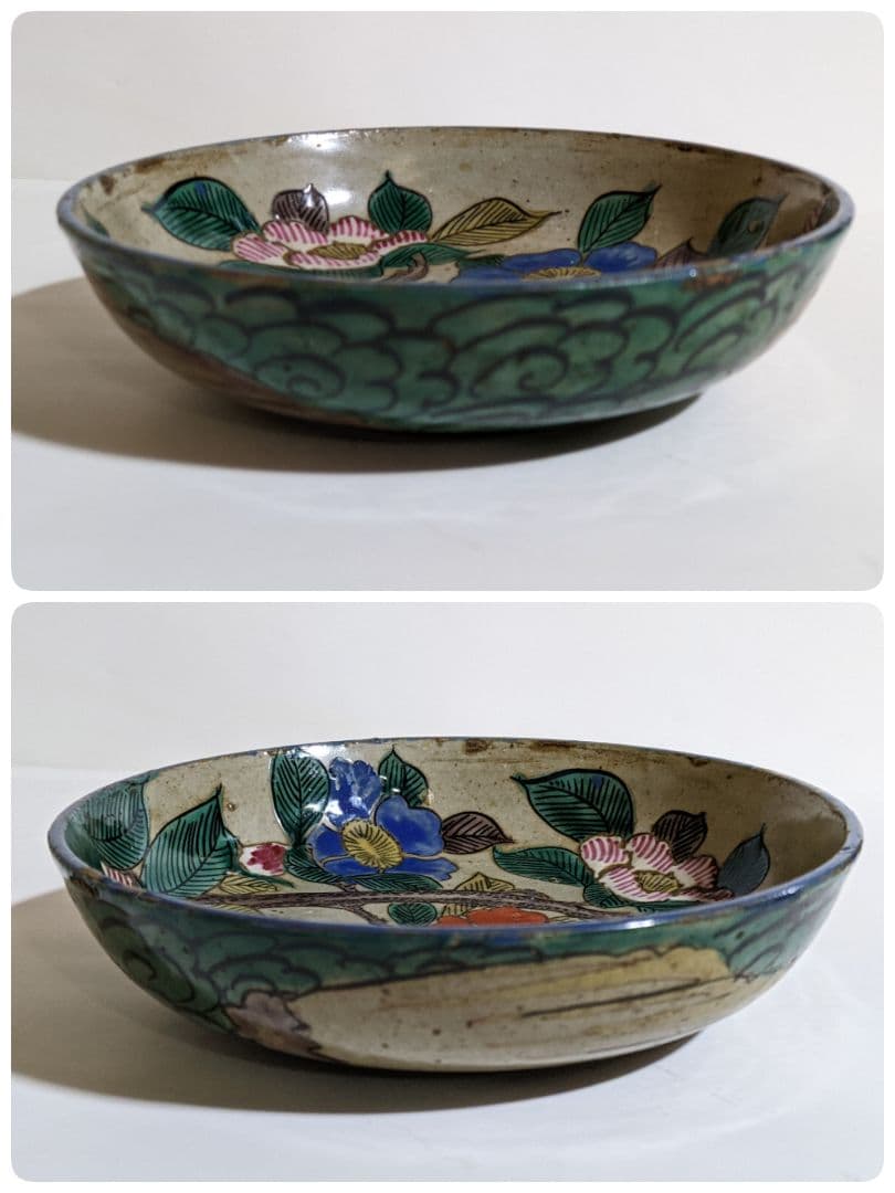 ⭐類品なし！能登正院焼 再興九谷焼 江戸時代 コレクション 骨董品