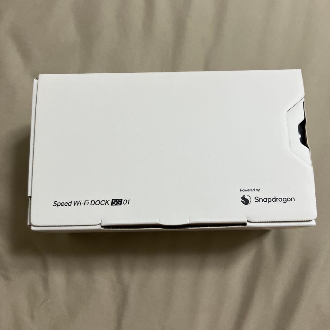 翌日発送【新品】UQ WiMAX Speed Wi-Fi DOCK 5G 01 - メルカリ
