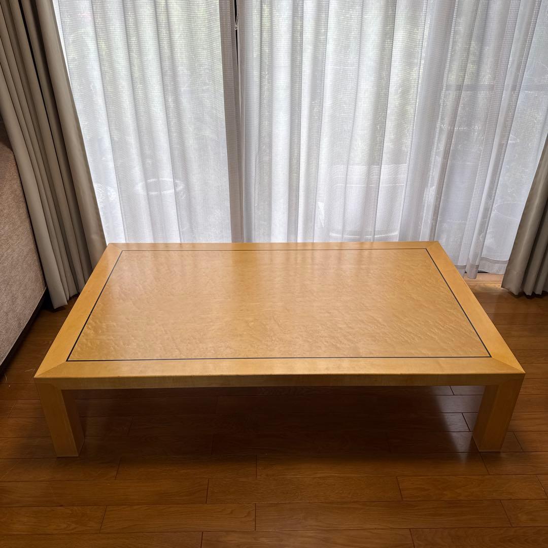 Midori TENDO 天童木工 座卓 ローテーブル バーズアイメイプル Midori 様専用TENDO 天童木工 座卓 ローテーブル バーズアイメイプル