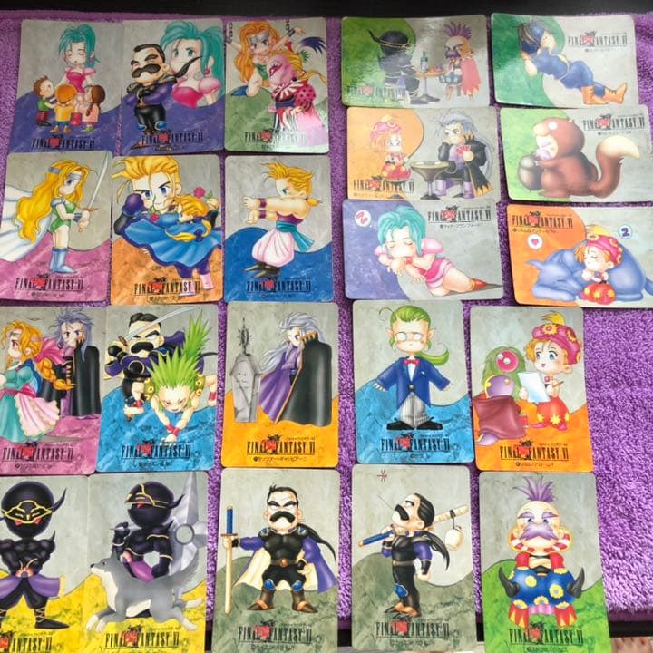 FF6】カードダス22枚セット【激レア】 - メルカリ
