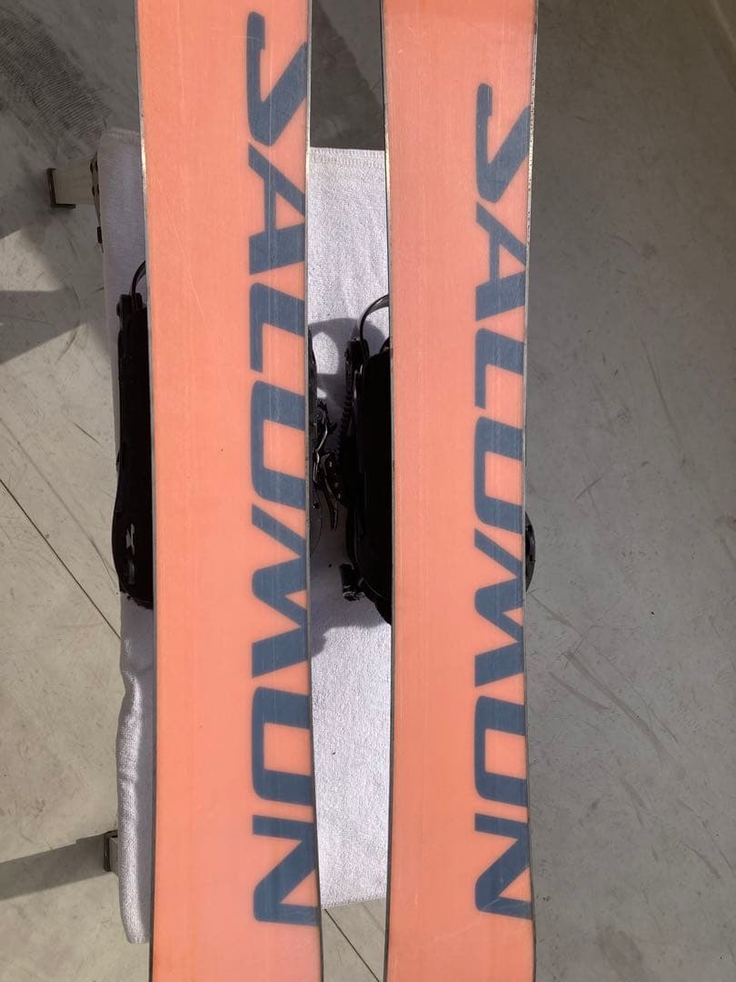 ショート(ファン)スキー スノーボード ブーツ用SALOMON×DRAKE 赤