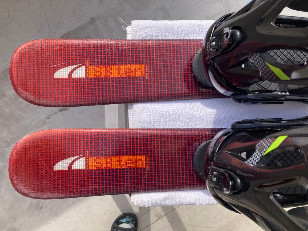 ショート(ファン)スキー スノーボード ブーツ用SALOMON×DRAKE 赤