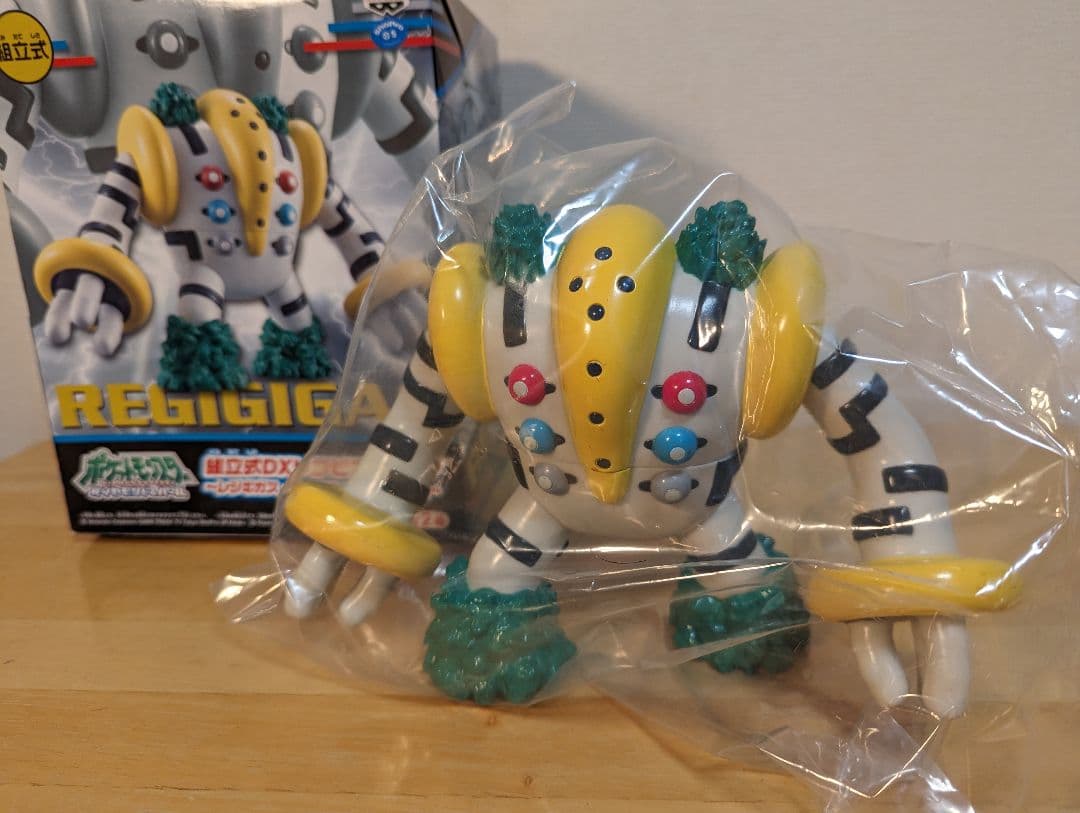 ポケモン レジギガス 組立式DXソフビフィギュア モンコレ 食玩 - メルカリ