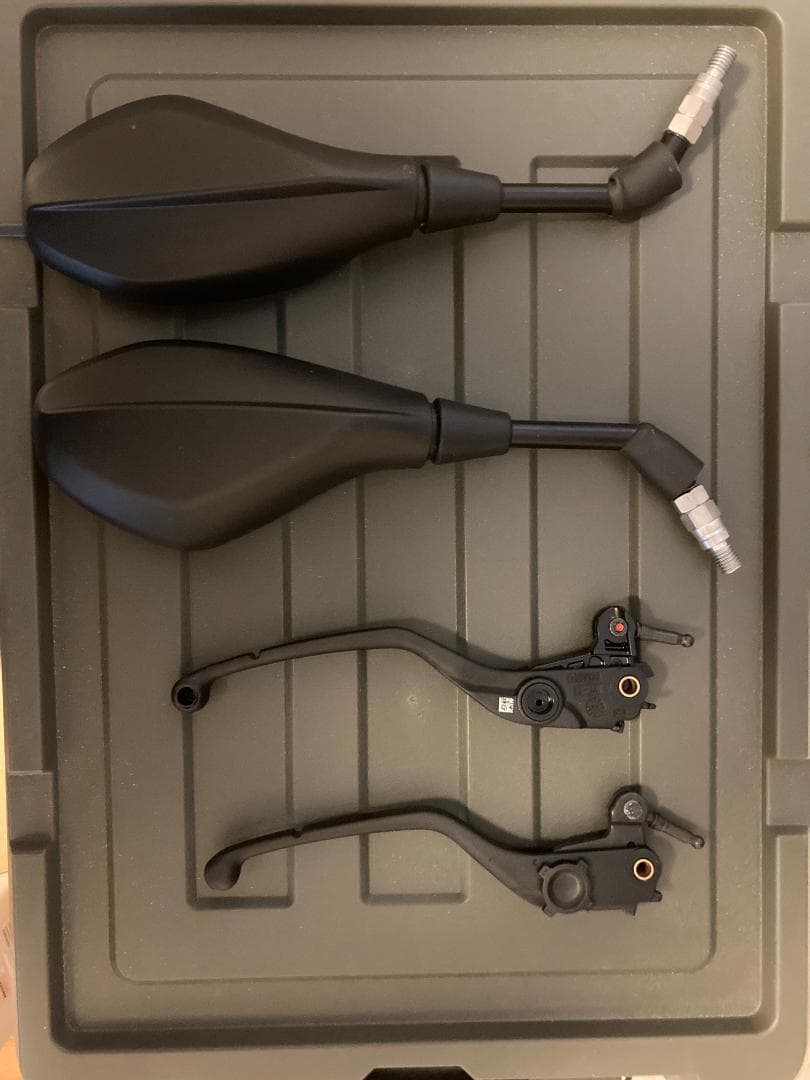 バイクミラー　レバーセット ブラック　BMW　1250GS アドベンチャー 並行輸入品】 R1250ADV バイク ミラー BMW R1250GS R1250 GS ADV