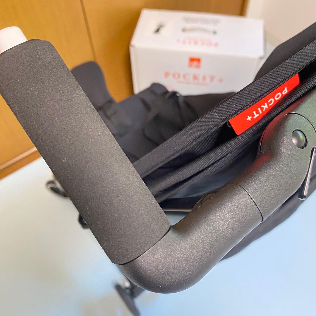 gbPOCKIT＋ ポキットプラス 折りたたみ ブラック 収納袋付 説明書有 GB