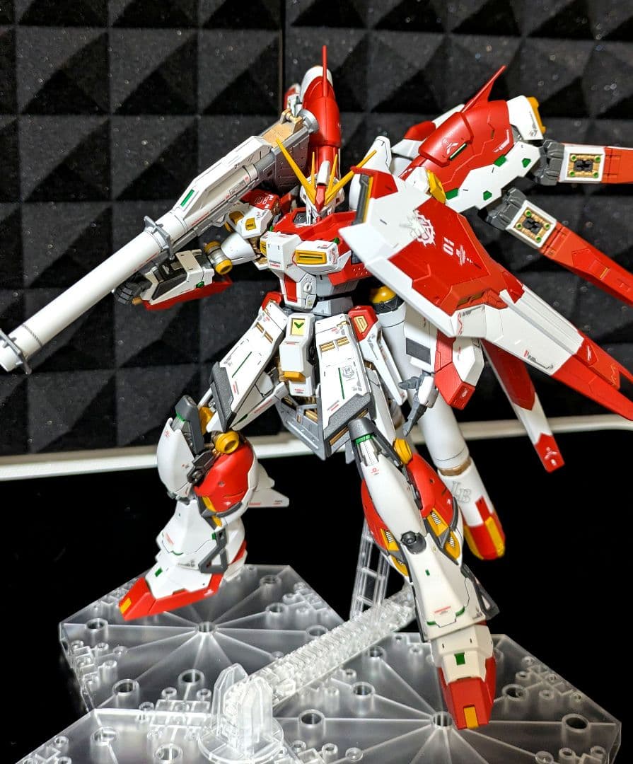RG Hi-νガンダム ゼータプラスA1テスト機カラーイメージ 塗装済み完成品