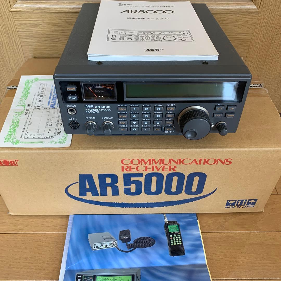 希少！AOR AR5000広帯域受信機 エーオーアール - メルカリ