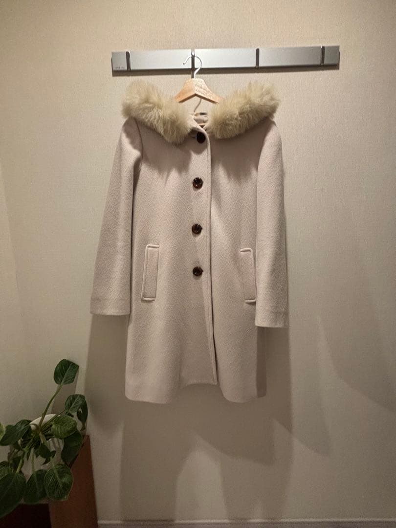 BLUE LABEL CRESTBRIDGE ダッフルコート 38 BLUE LABEL / BLACK LABEL CRESTBRIDGE｜ツイルメルトンダッフルコート