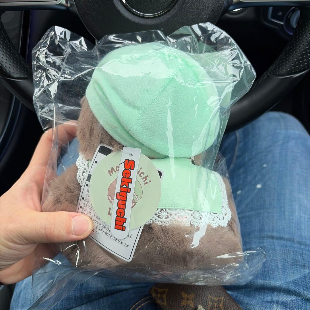 も*人様 一番くじモンチッチ ラストワン賞お座りぬいぐるみ男の子ver